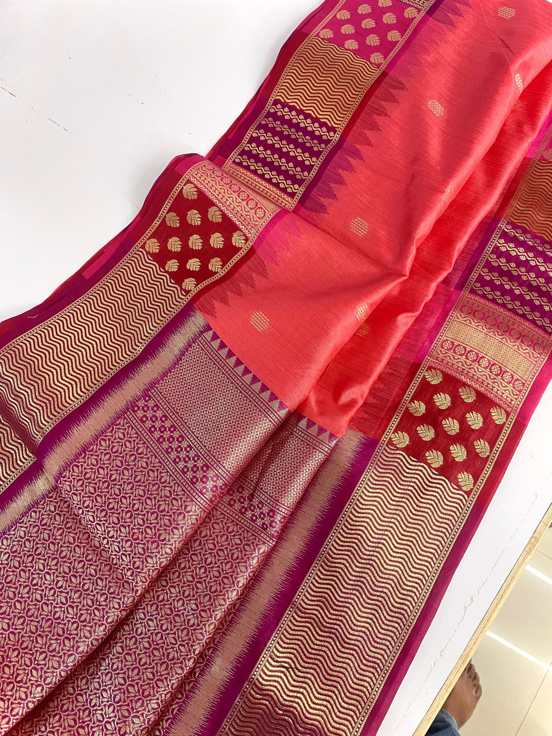 Pure Bliss-A Festival Special Silk Saree