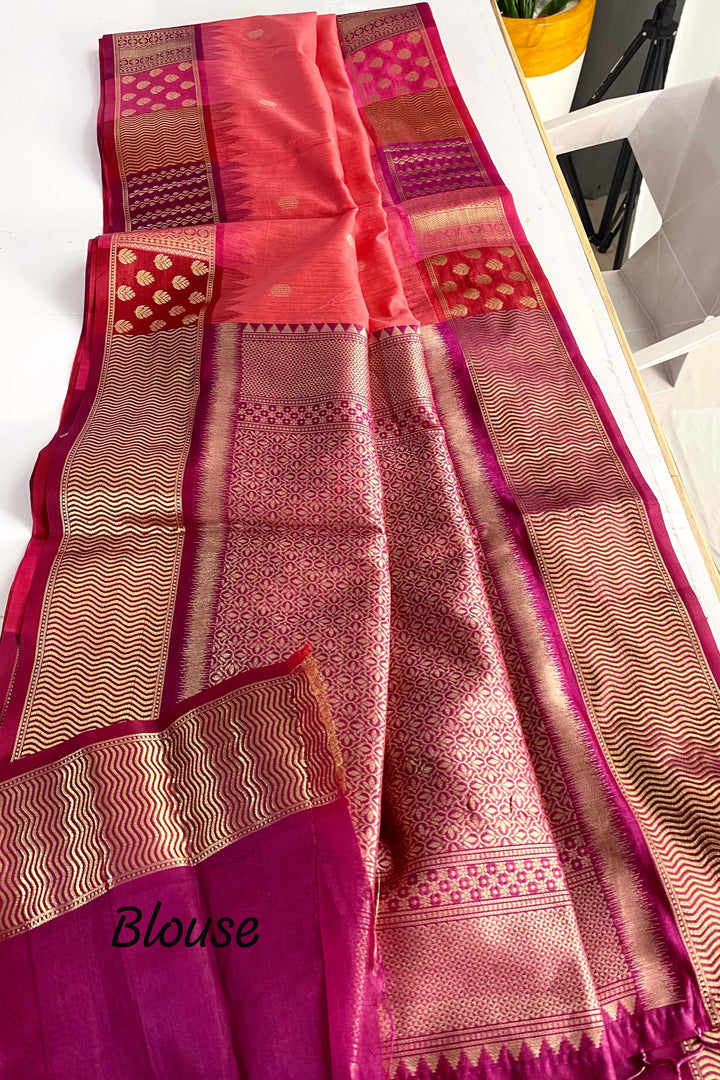 Pure Bliss-A Festival Special Silk Saree