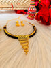 Beautiful Gold Plated Necklace Set