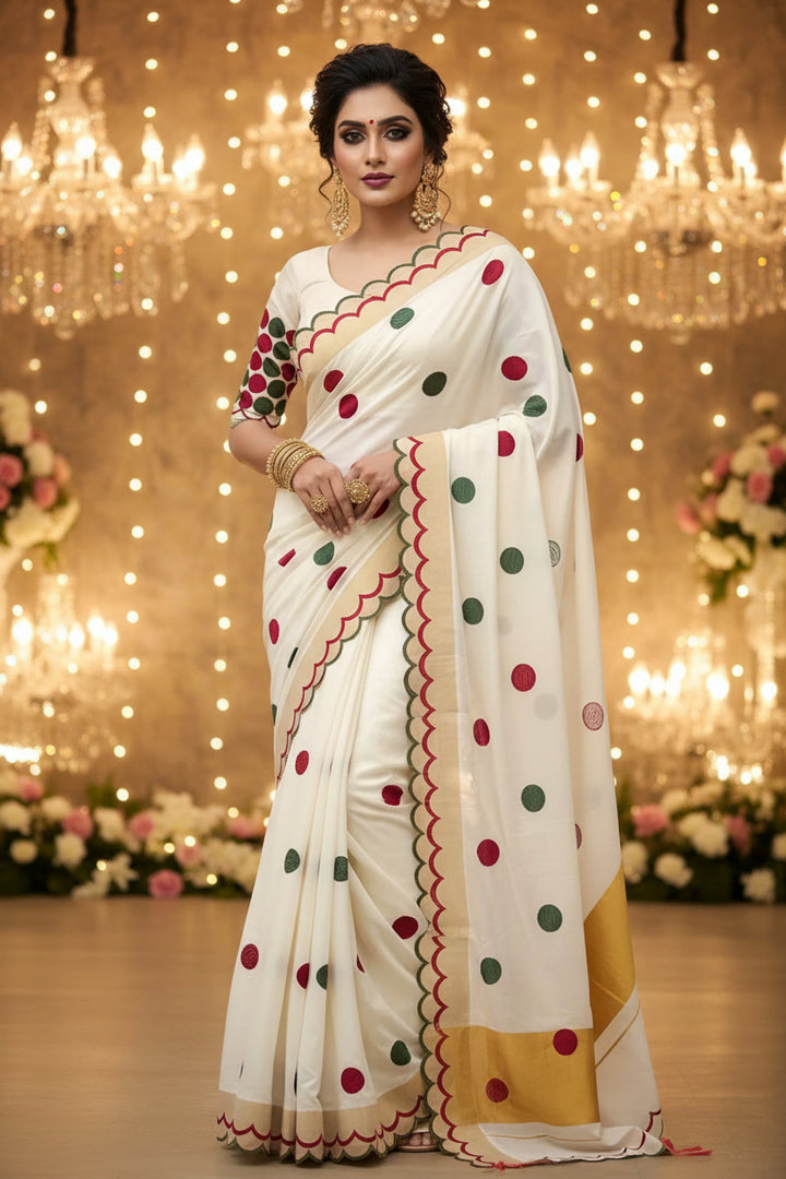 Indian Fashion Designer  Linen Saree