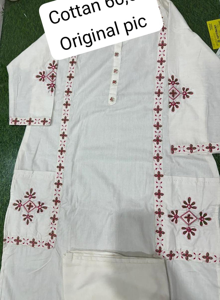 Own The Screen Cotton Kurti Set