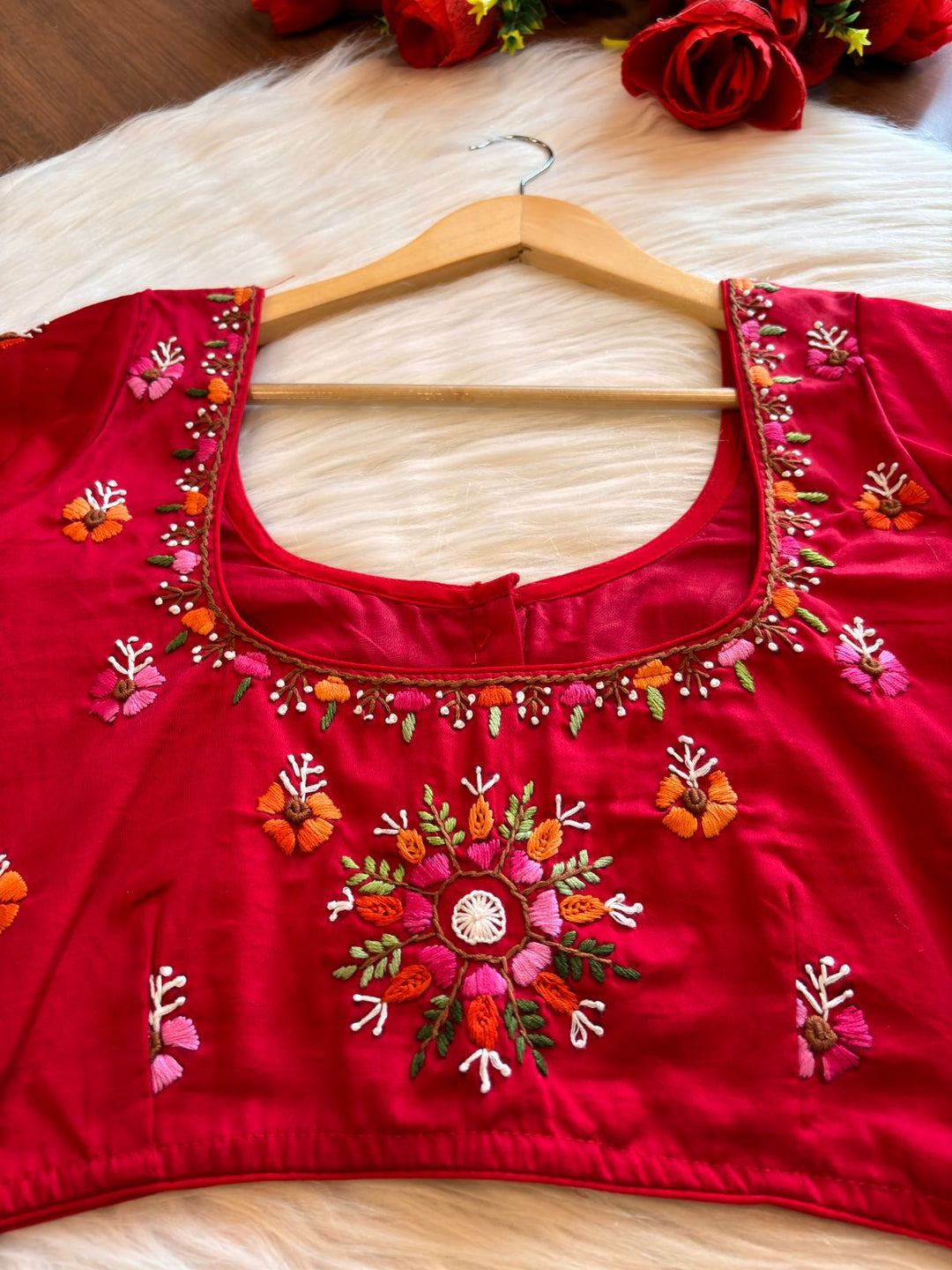 Deal With Embroidery - Hand Designer Blouse