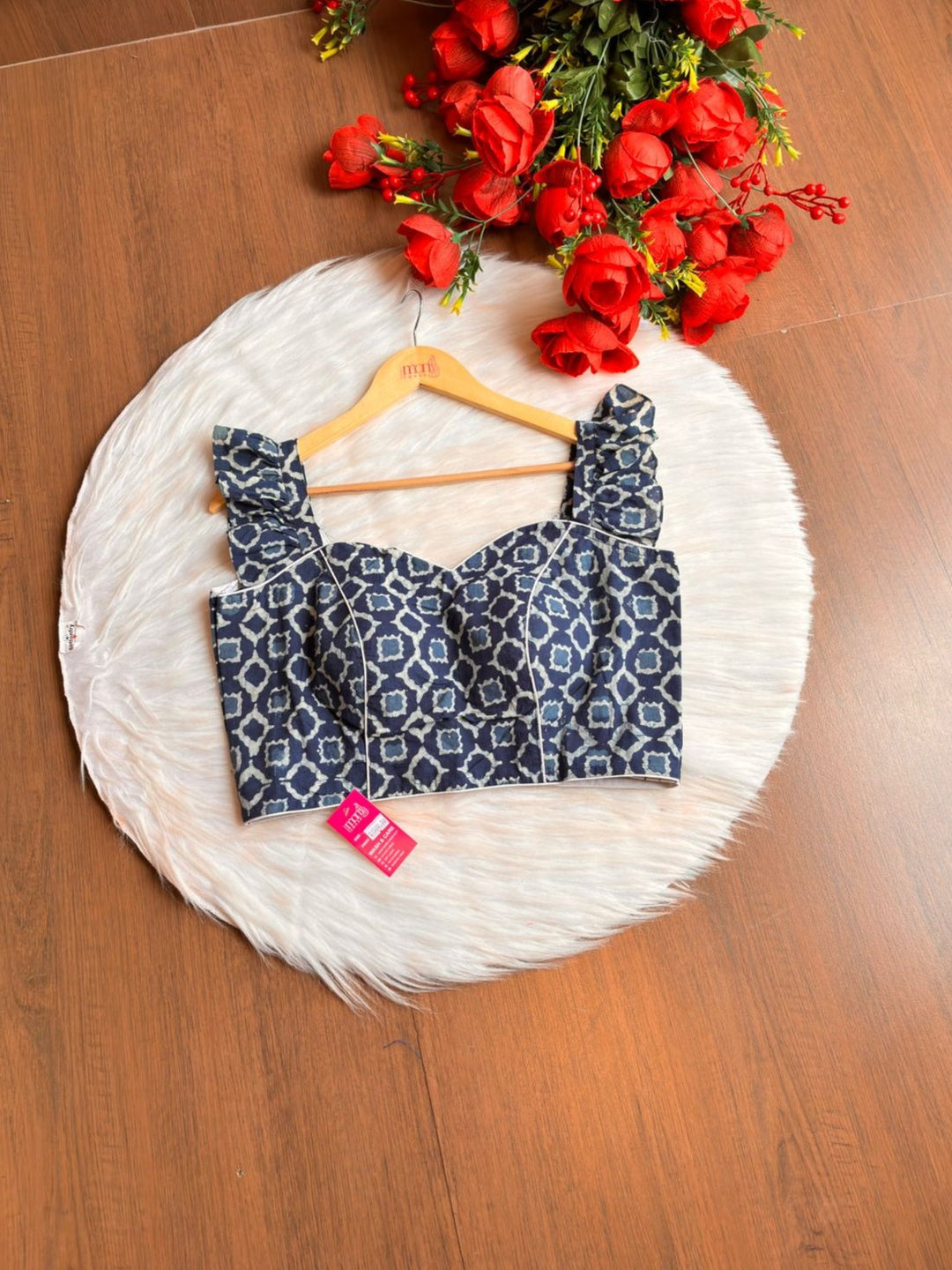 Desi Swag- Indigo  Designer Blouse