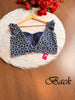 Desi Swag- Indigo  Designer Blouse