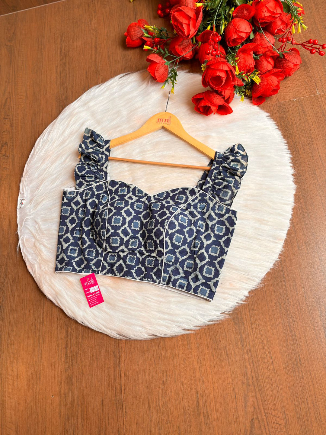 Desi Swag- Indigo  Designer Blouse