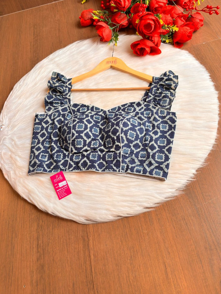 Desi Swag- Indigo  Designer Blouse