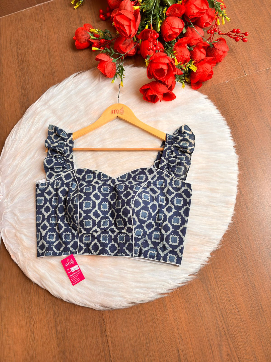 Desi Swag- Indigo  Designer Blouse