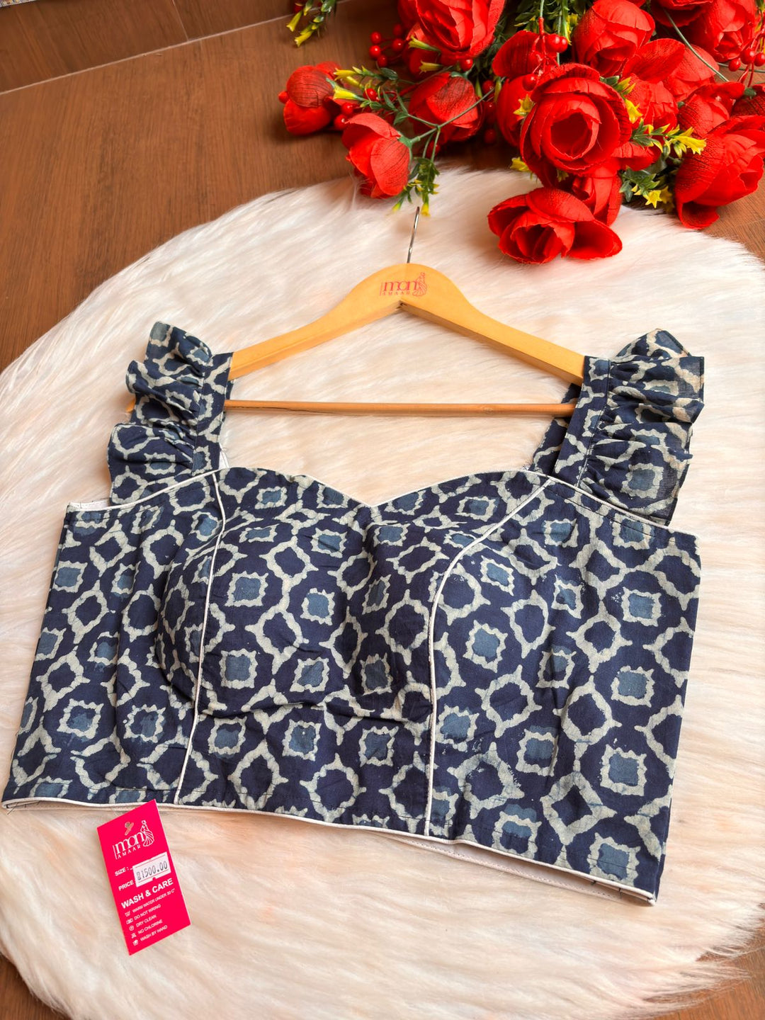 Desi Swag- Indigo  Designer Blouse