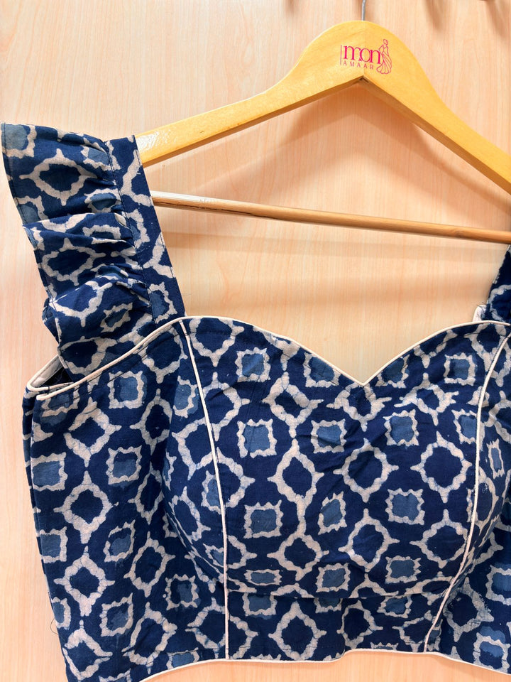 Desi Swag- Indigo  Designer Blouse