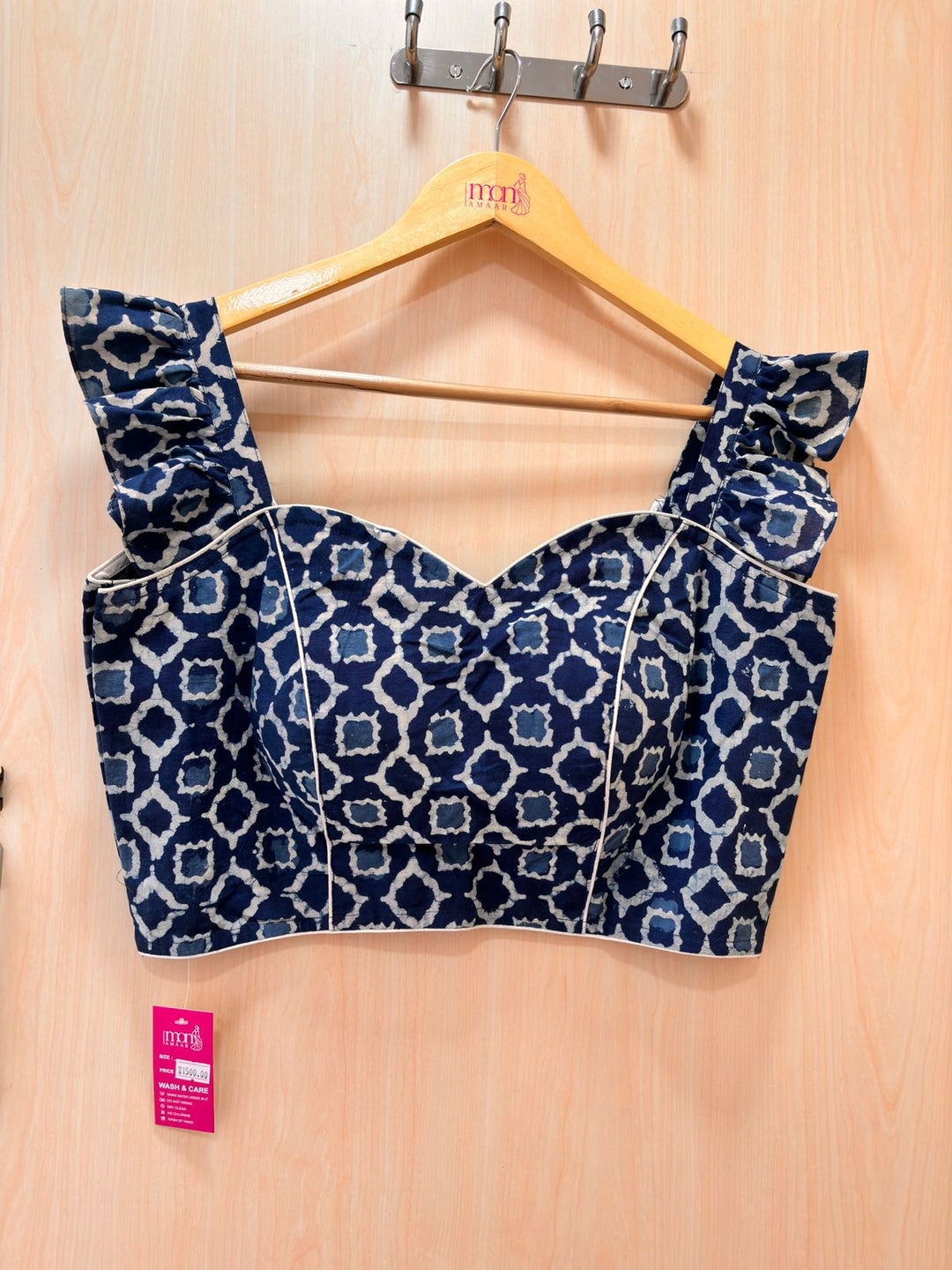 Desi Swag- Indigo  Designer Blouse