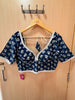 Harini Indigo Cotton Blouse