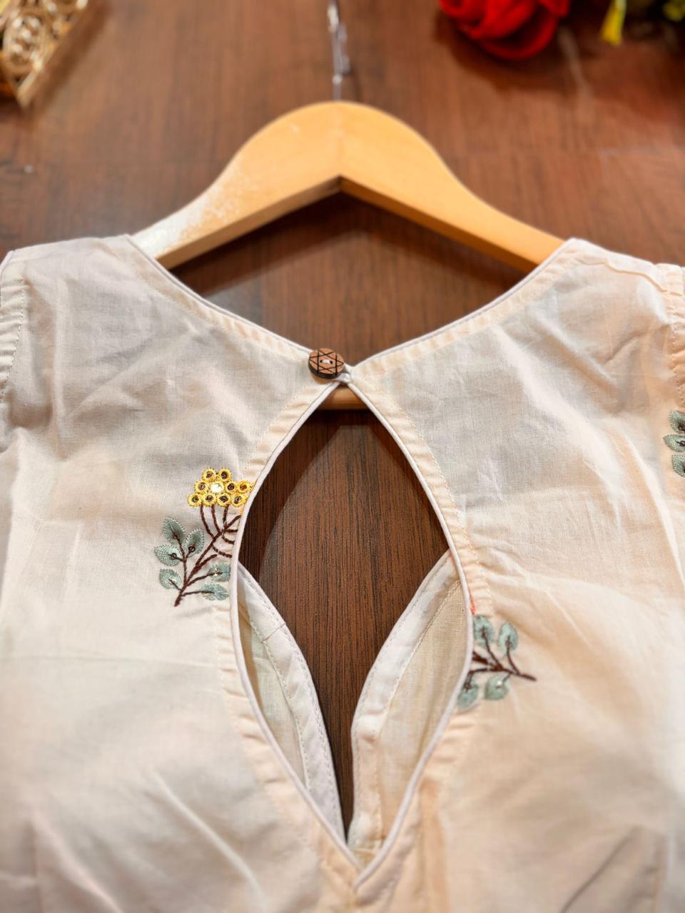 Bhoomi- khadi Cotton Blouse