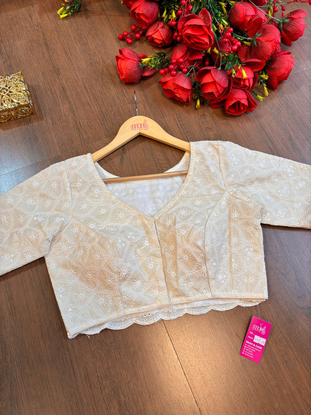 Love For Chikankari Designer Blouse