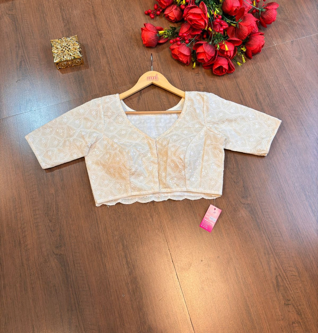 Love For Chikankari Designer Blouse