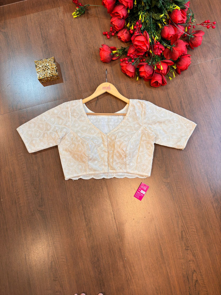 Love For Chikankari Designer Blouse