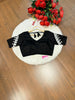 New Direction- Black Designer Blouse With Cowrie shells