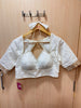 New Style White Padded  Designer Blouse