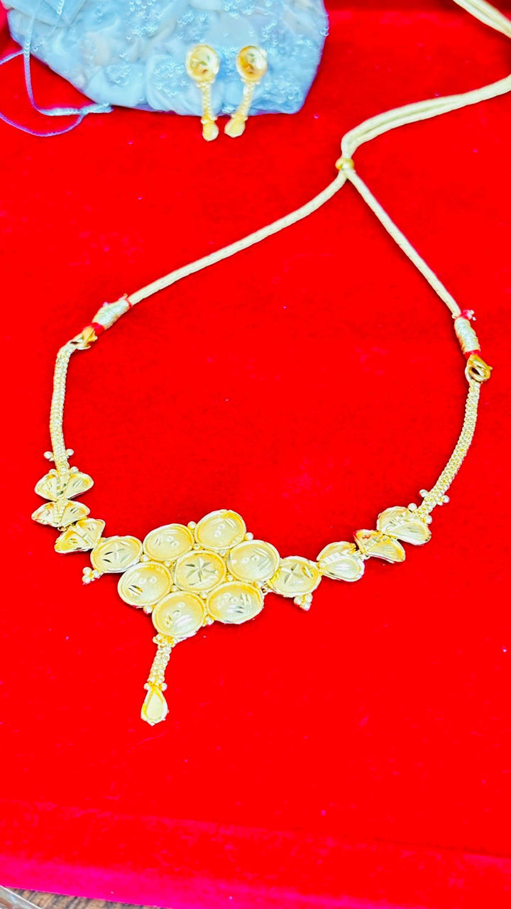 Golden Star- Gold Plated Jewellery Set