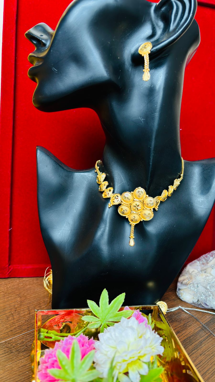 Golden Star- Gold Plated Jewellery Set