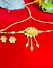 Glory Of Flower- Gold Plated Jewellery Set