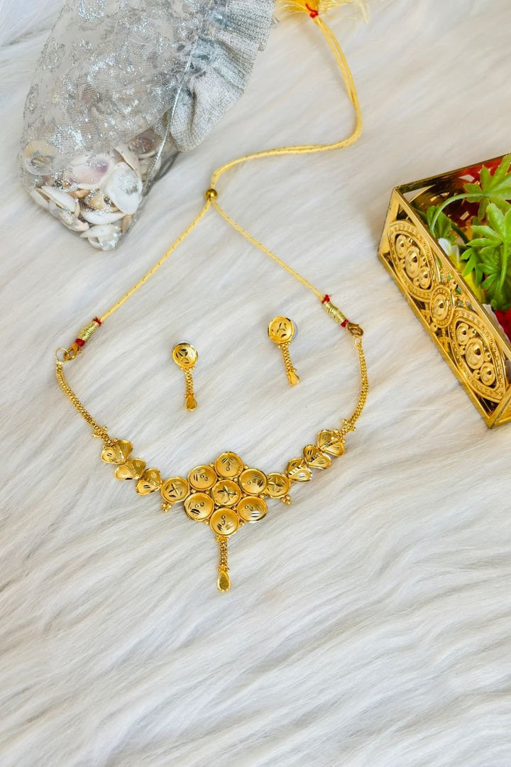 Golden Star- Gold Plated Jewellery Set