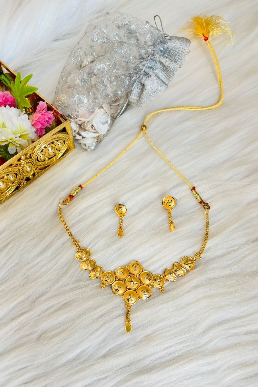 Golden Star- Gold Plated Jewellery Set