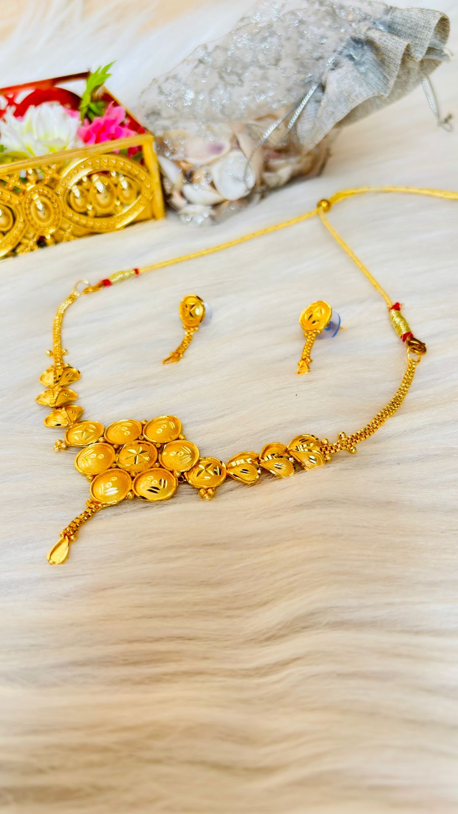 Golden Star- Gold Plated Jewellery Set