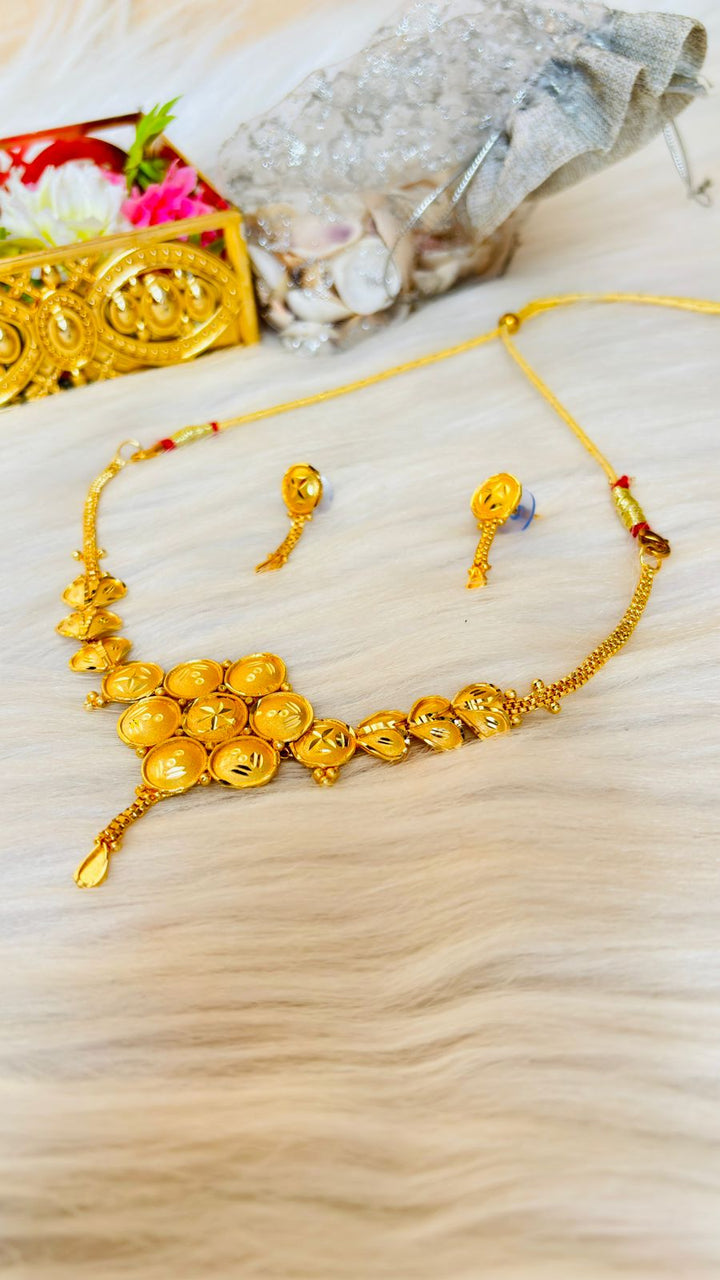 Golden Star- Gold Plated Jewellery Set