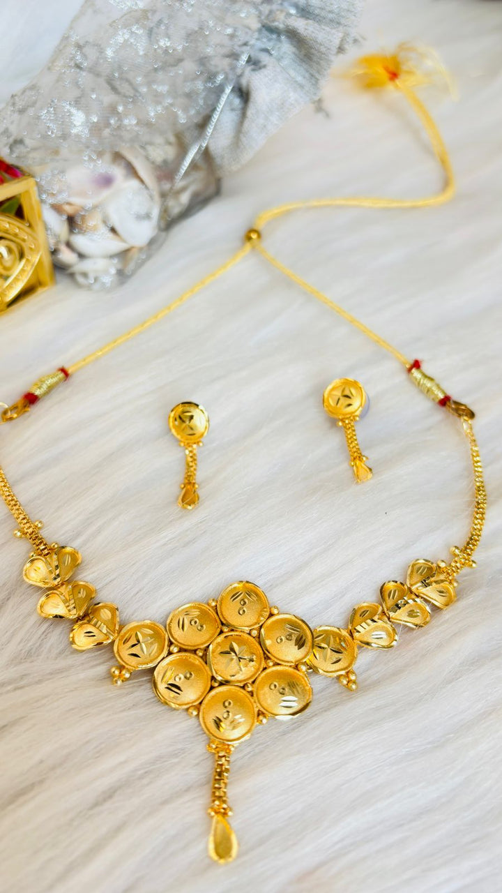 Golden Star- Gold Plated Jewellery Set