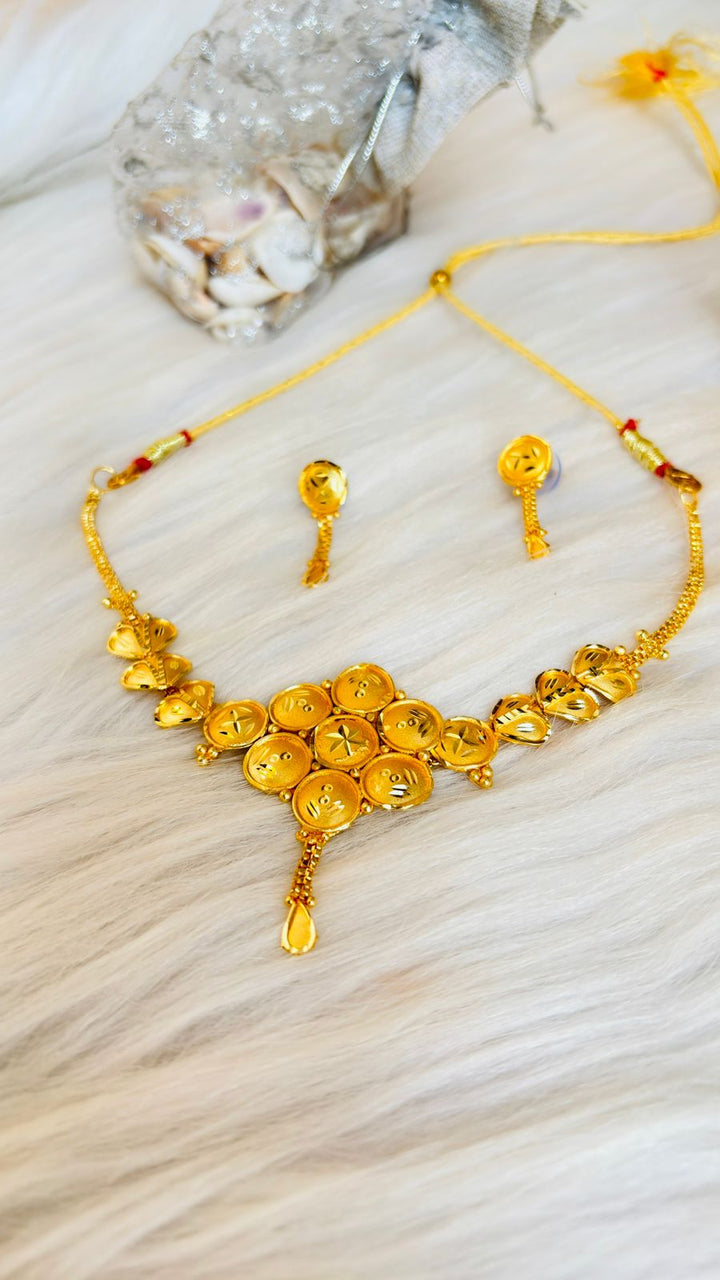 Golden Star- Gold Plated Jewellery Set