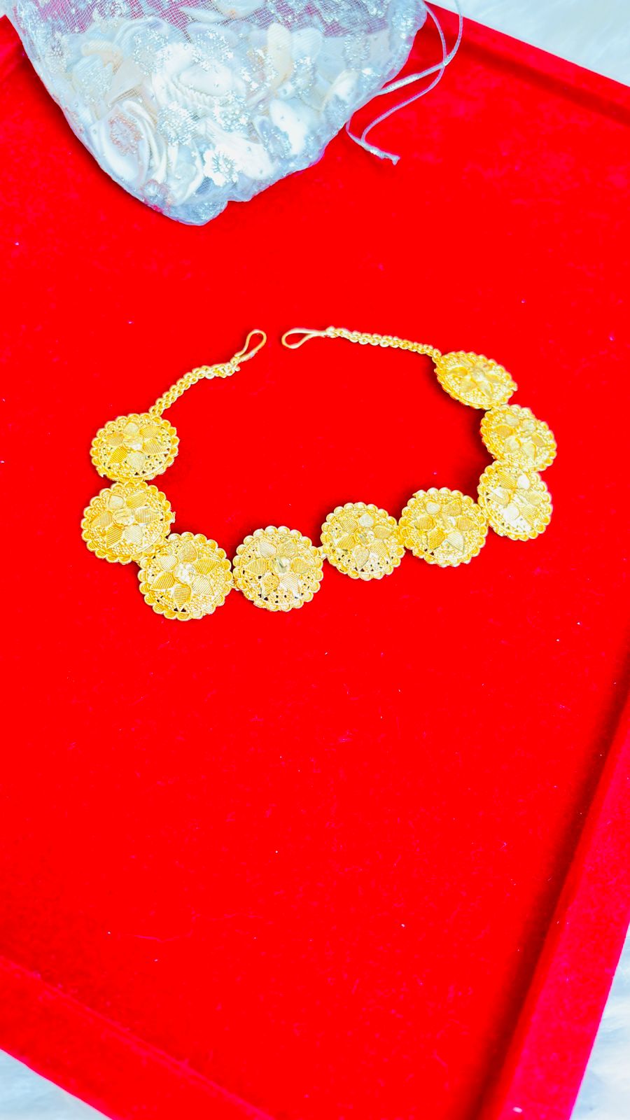 Exclusive Gold Plated Matha Patti