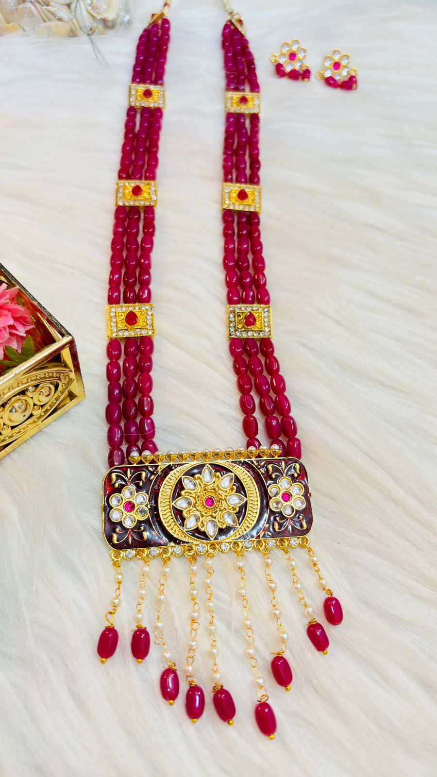 Heart-Throb (Kundan Necklace Set)