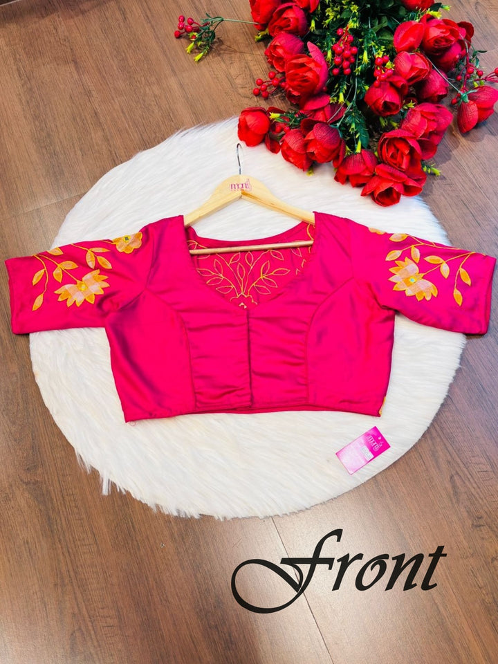 Appealing Applique -Designer Blouse