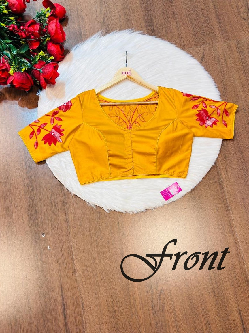 Appealing Applique -Designer Blouse