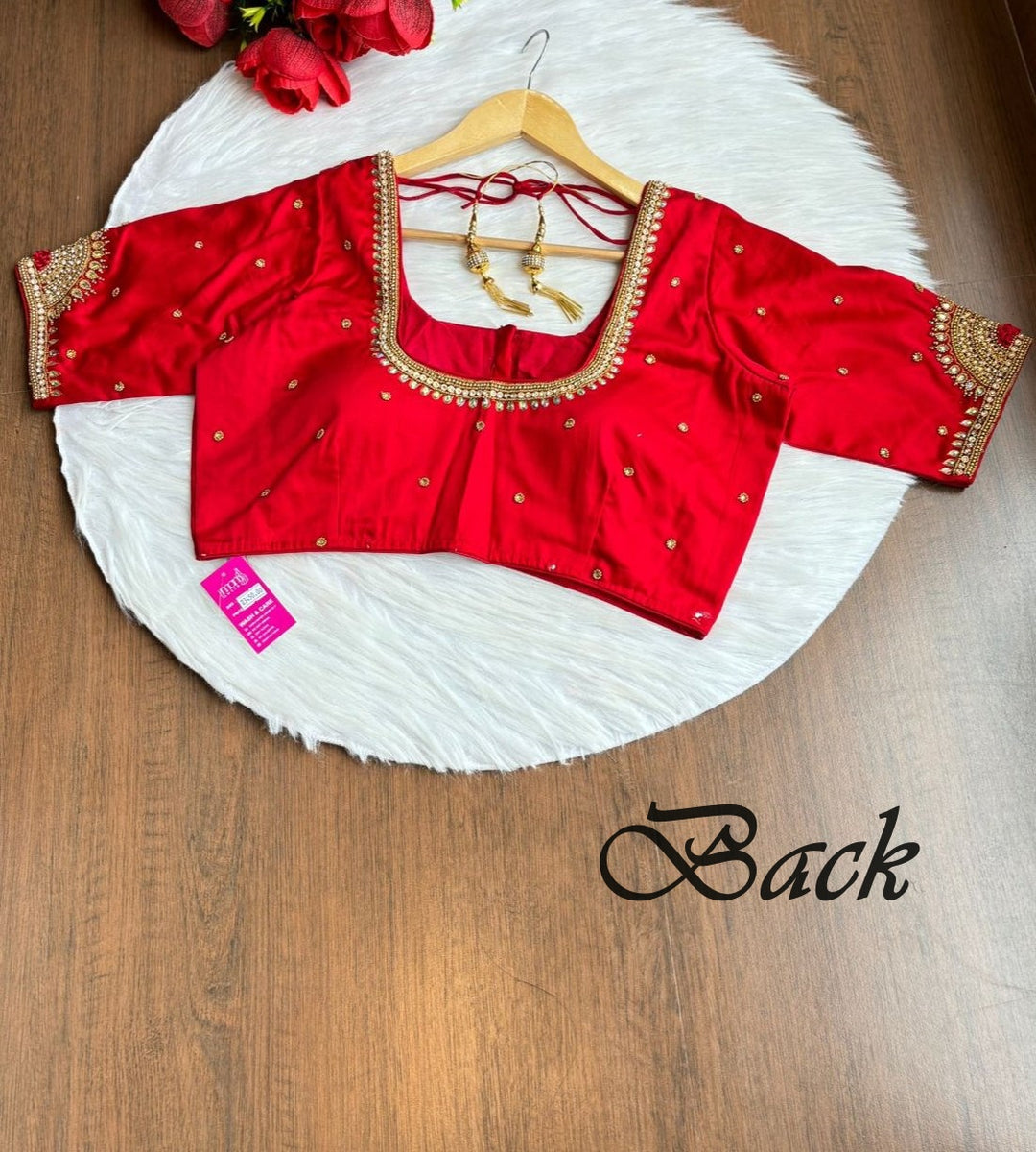 Wedding Night- Designer Blouse With Maggam Hand work