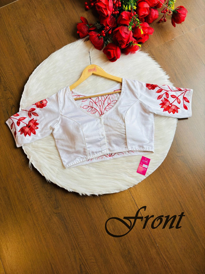 Appealing Applique -Designer Blouse