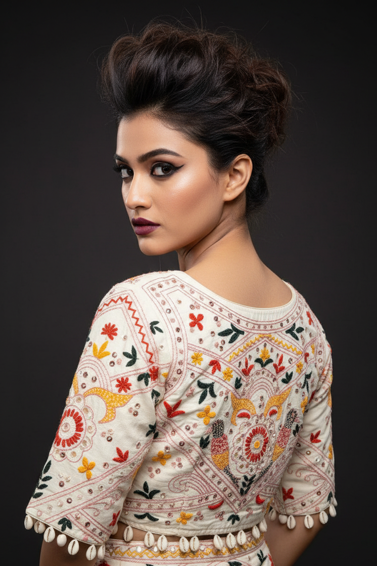 Designed With Care Handwork Blouse