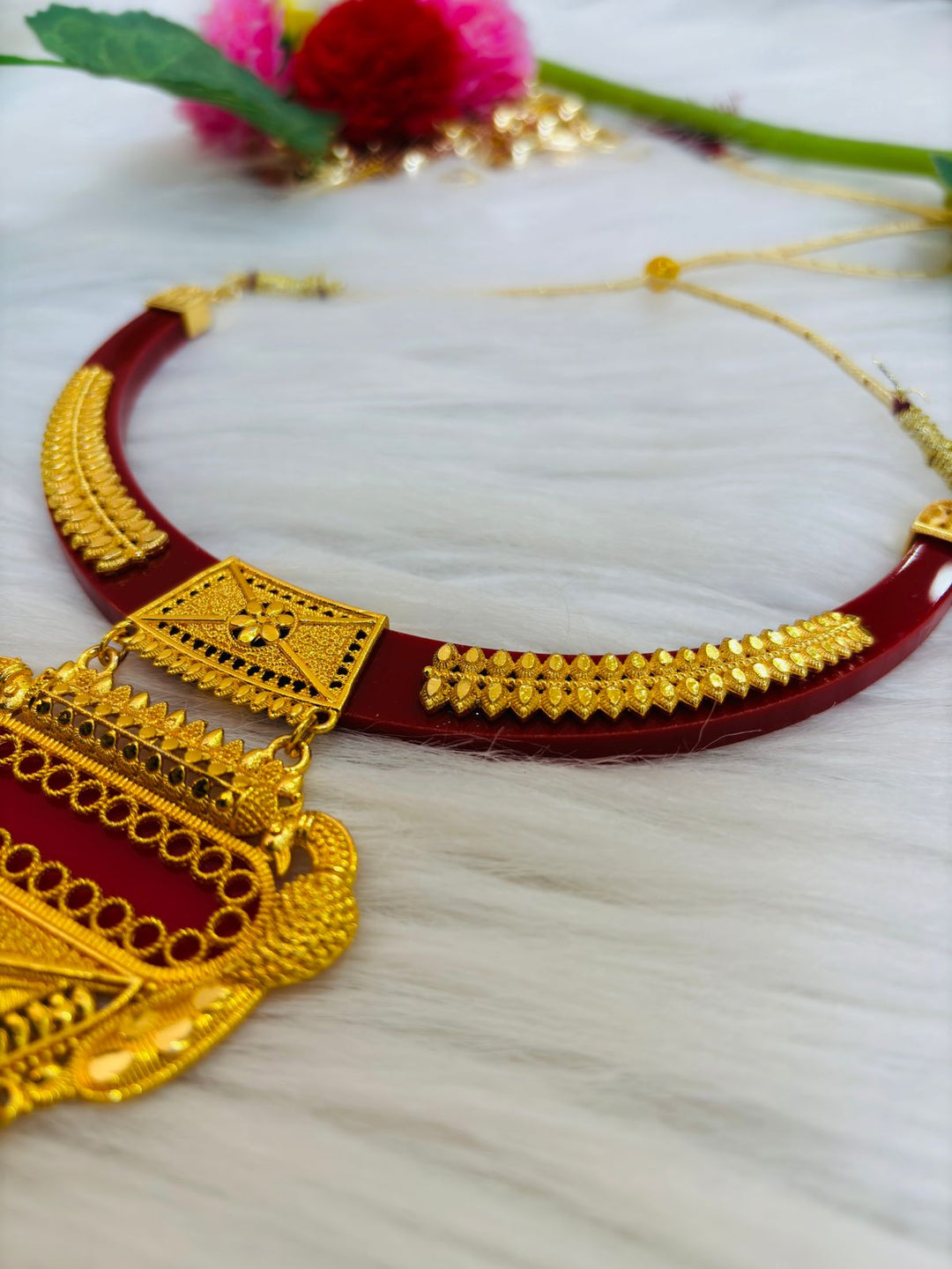 Navya- Gold Plated Necklace Set