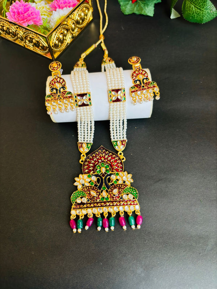 A Real Raani Look- Gold Plated Jewellery