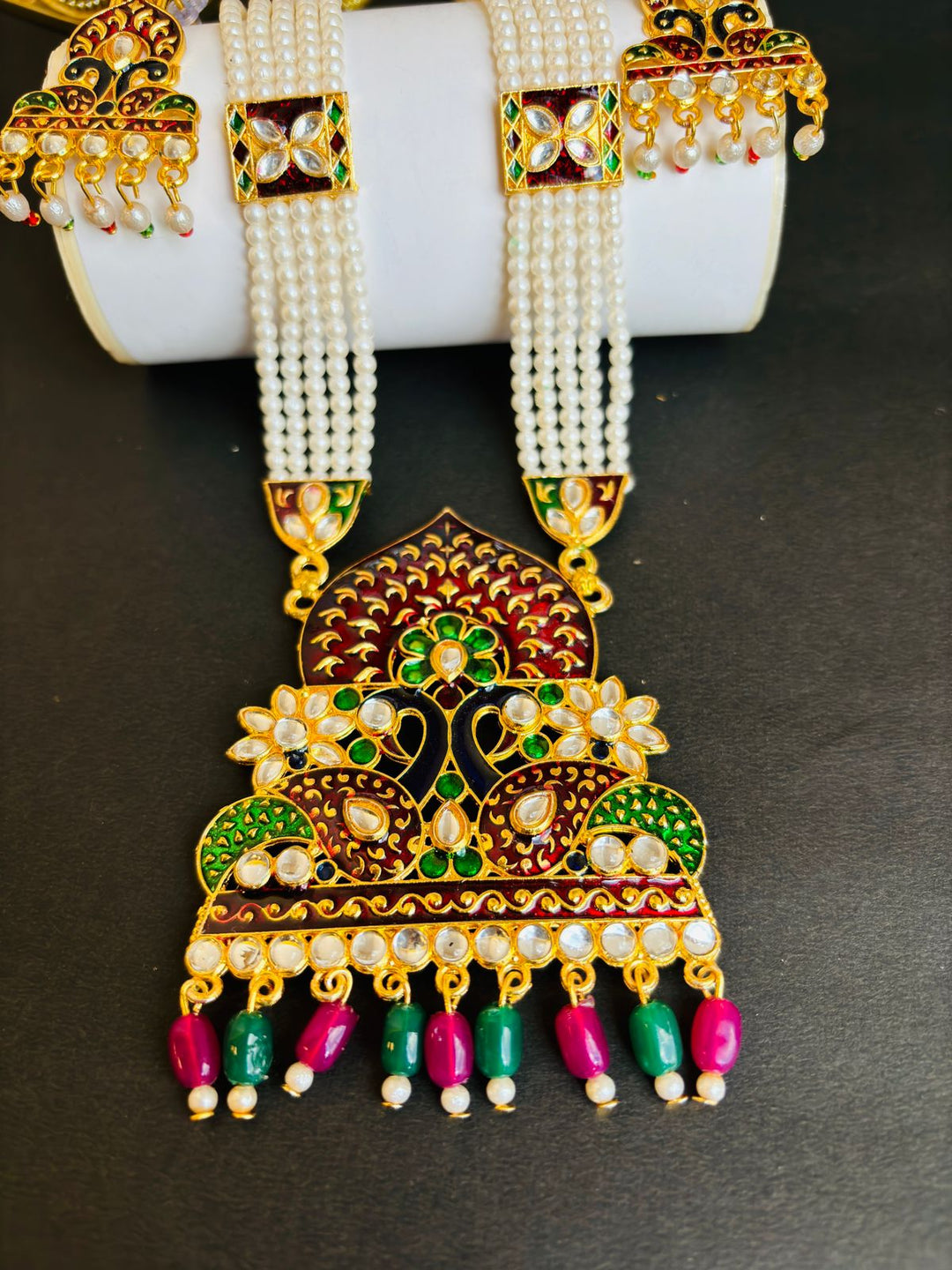 A Real Raani Look- Gold Plated Jewellery