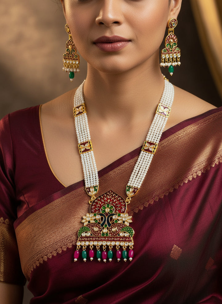 A Real Raani Look- Gold Plated Jewellery