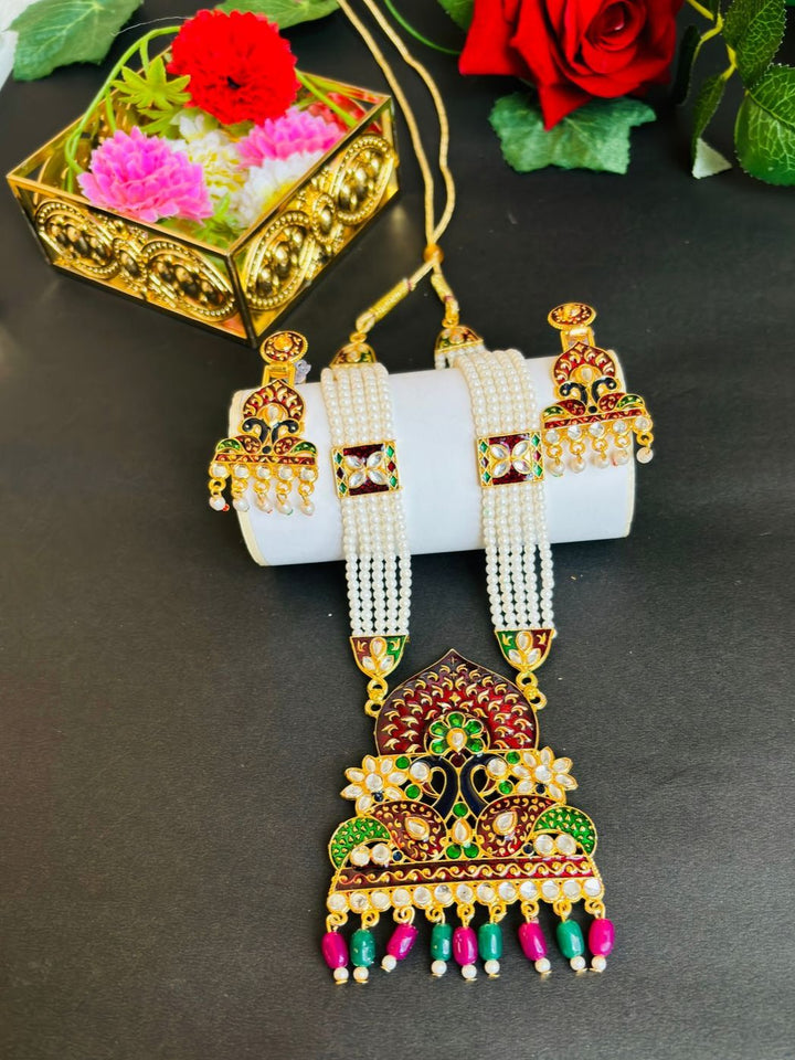 A Real Raani Look- Gold Plated Jewellery