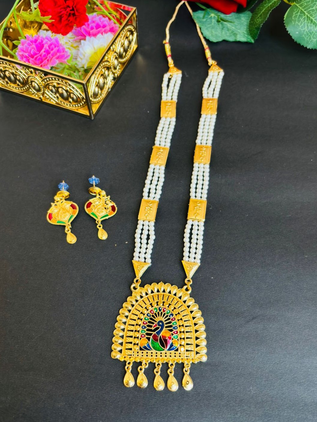 Gold Plated Sita Haar [ Long Chain]