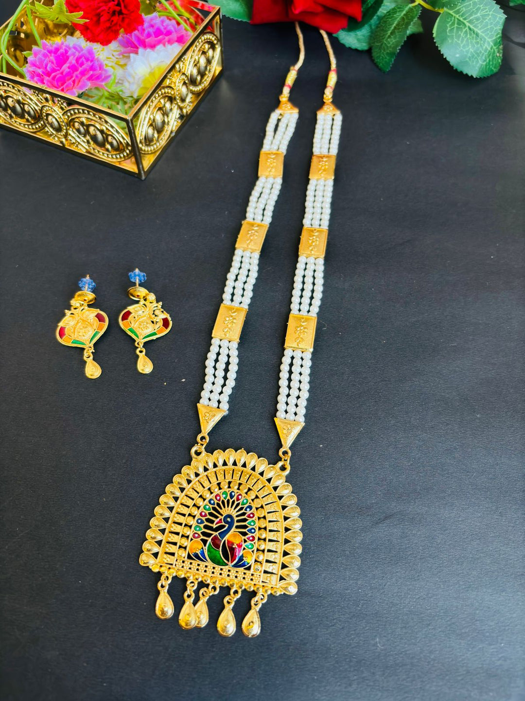 Gold Plated Sita Haar [ Long Chain]