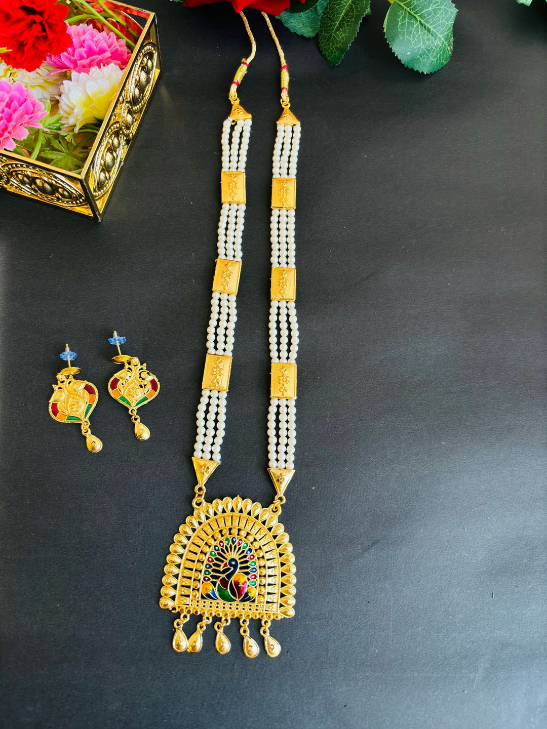 Gold Plated Sita Haar [ Long Chain]