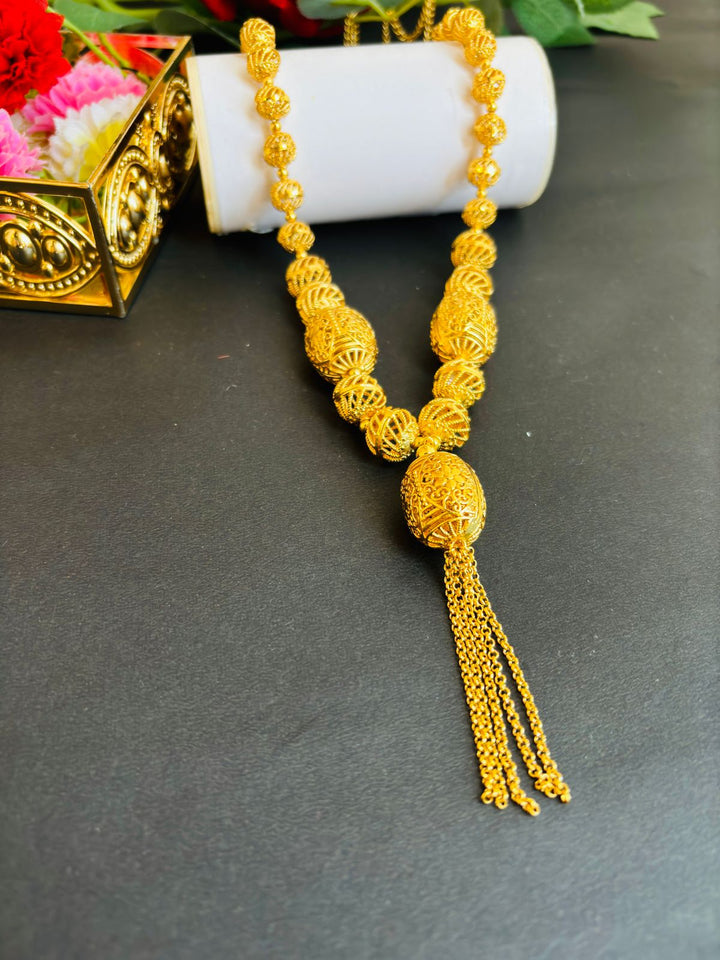 Dholak Design Gold Plated Set