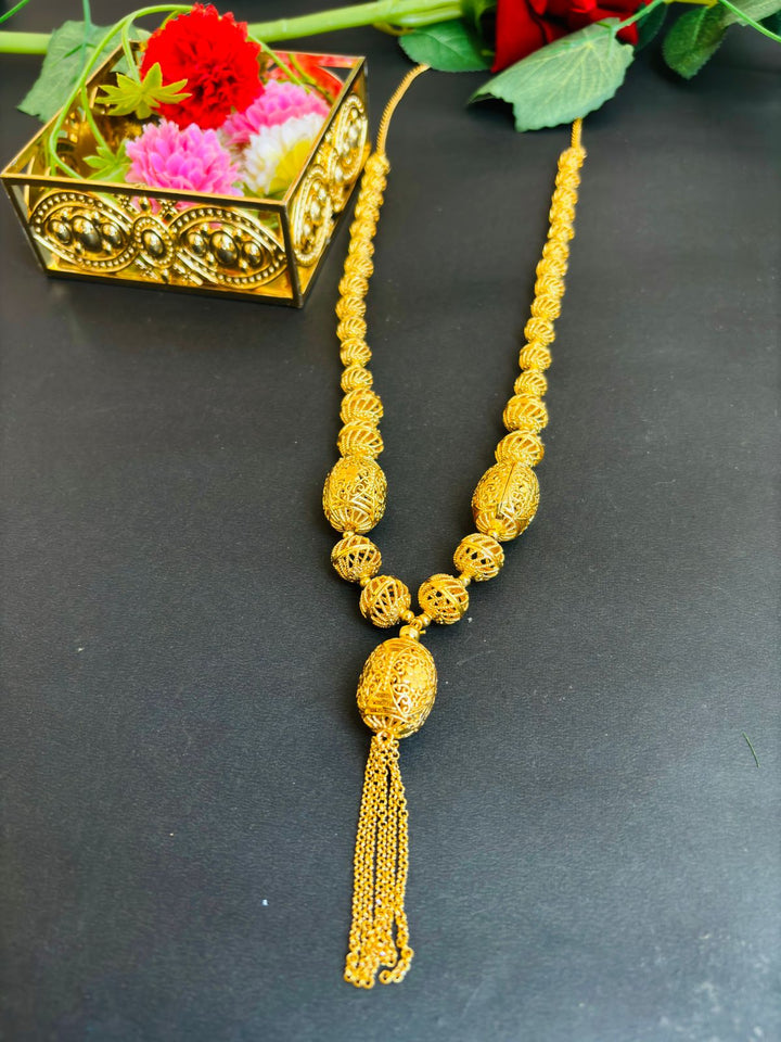 Dholak Design Gold Plated Set