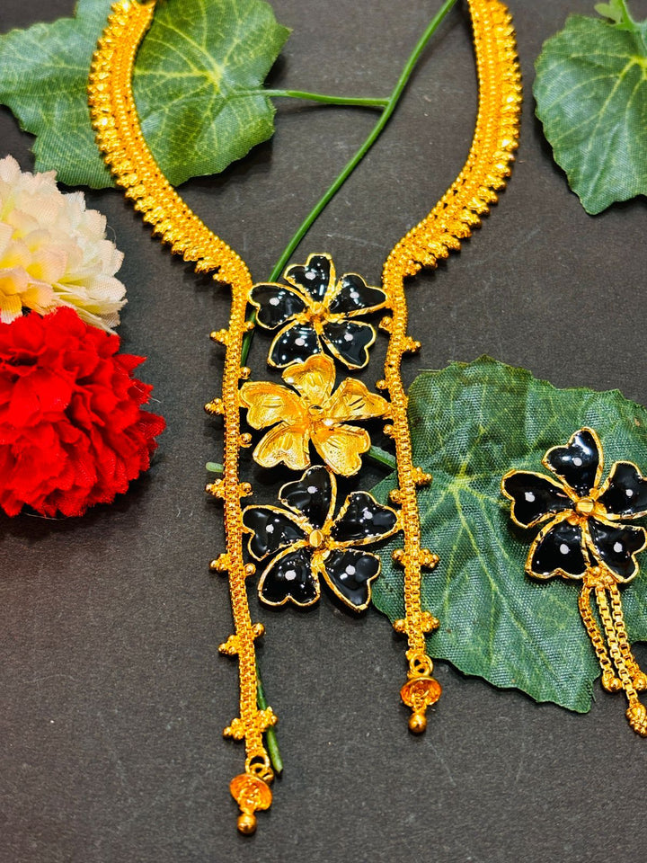 More Than Perfection -Gold Plated Necklace Set