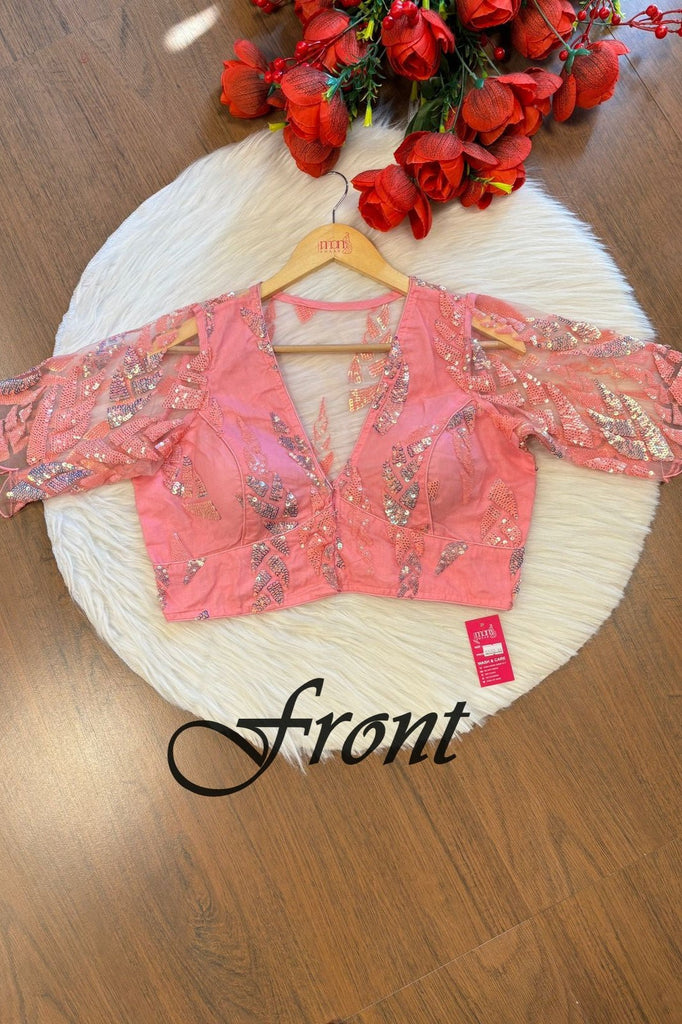 Sweetheart Pink -Designer Blouse