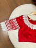 Red Embroidery - Designer Blouse